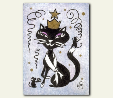 Carnival Queen Cat